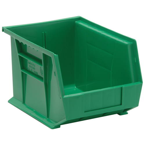 Ultra Stack & Hang Bin, 8-1/4" W x 7" H x 10-3/4" D, Green Brunswick Fyr & Safety