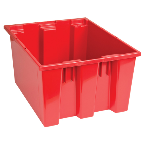 Contenants Stack & Nest, 10" x 19,5" x 15,5", Rouge Brunswick Fyr & Safety