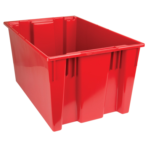 Contenants Stack & Nest, 15" x 29,5" x 19,5", Rouge Brunswick Fyr & Safety