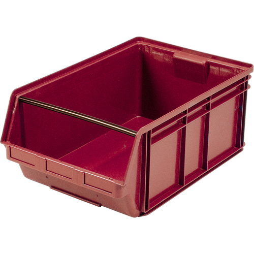 Giant Stacking Containers, 18.375" W x 29" D x 11.875" H, Red Brunswick Fyr & Safety
