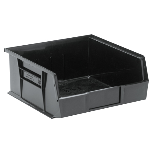 Ultra Stack & Hang Bin, 11" W x 5" H x 10-7/8" D, Black Brunswick Fyr & Safety
