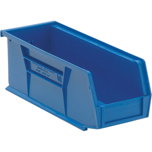 Ultra Stack & Hang Bin, 4-1/8" W x 4" H x 10-7/8" D, Blue Brunswick Fyr & Safety