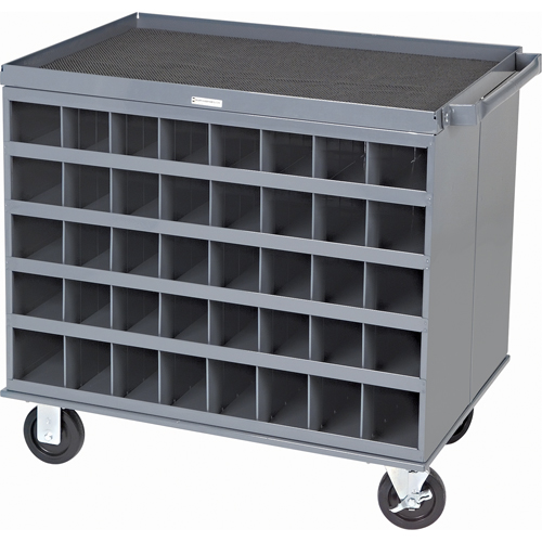 Postes/chariots de travail robustes &agrave; 2 c&ocirc;t&eacute;s, 1000 lb Capacit&eacute;, 34" x la, 32" x ha, 24" p, Enti&egrave;rement soud&eacute; Brunswick Fyr & Safety
