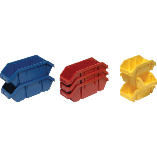 Quick Pick Bins, 5" x 6.625" x 9.5", Red Brunswick Fyr & Safety