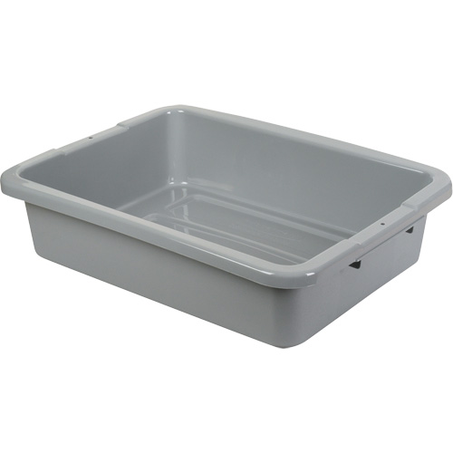 Boîtes utilitaires - Gris, 5" ha x 15" p x 20" lo, Plastique, Gris Brunswick Fyr & Safety