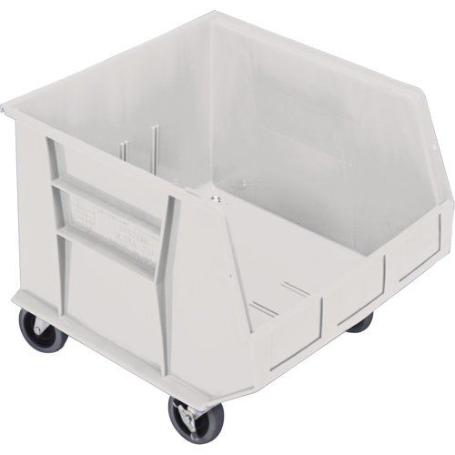 Bac mobile, 14" ha x 16-1/2" la x 18" p, Capacit&eacute; de 75 lb, Ivoire Brunswick Fyr & Safety