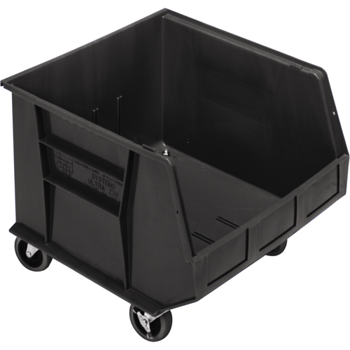 Bac mobile, 14" ha x 16-1/2" la x 18" p, Capacit&eacute; de 75 lb, Noir Brunswick Fyr & Safety