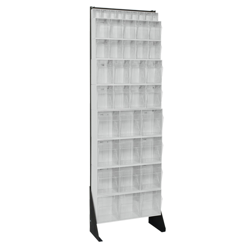 Support pour bacs basculants, 23-5/8" la x 8" p x 75" h, 36 tiroirs Brunswick Fyr & Safety