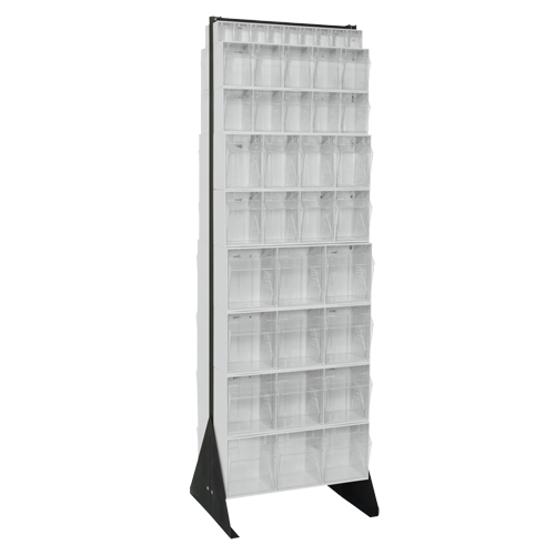 Support pour bacs basculants, 23-5/8" la x 16" p x 75" h, 72 tiroirs Brunswick Fyr & Safety