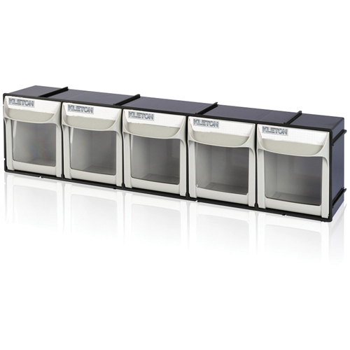 Heavy-Duty Tilt Bin, 23-1/2" W x 4" D x 5-7/8" H, 5 Drawers Brunswick Fyr & Safety