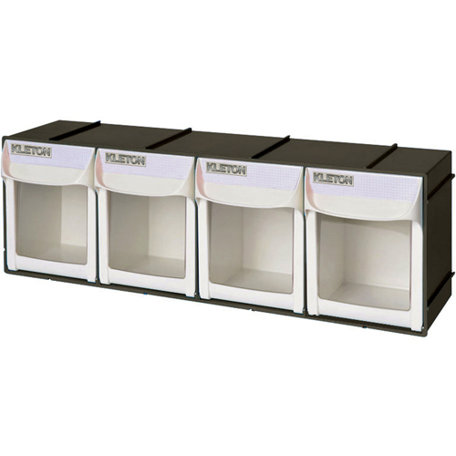 Bac basculant robuste, 23-1/2" la x 5-1/2" p x 7-7/8" h, 4 tiroirs Brunswick Fyr & Safety
