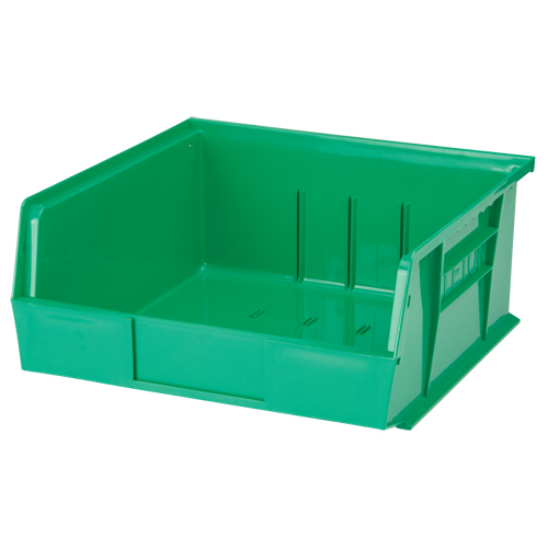 Stack & Hang Bin, 11" W x 5" H x 10-7/8" D, Green Brunswick Fyr & Safety