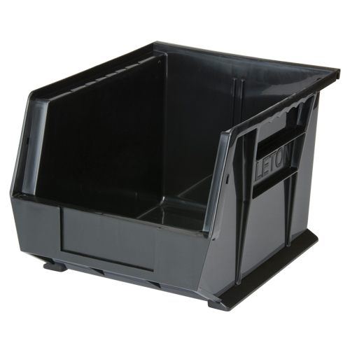 Stack & Hang Bin, 8-1/4" W x 7" H x 10-3/4" D, Black Brunswick Fyr & Safety