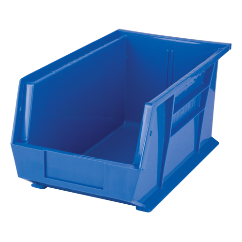Stack & Hang Bin, 8-1/4" W x 7" H x 14-3/4" D, Blue Brunswick Fyr & Safety