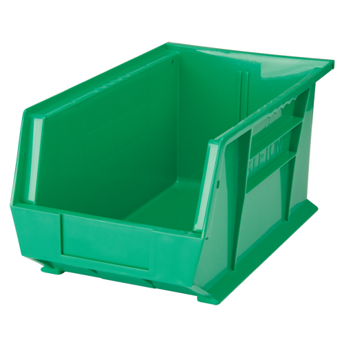 Stack & Hang Bin, 8-1/4" W x 7" H x 14-3/4" D, Green Brunswick Fyr & Safety