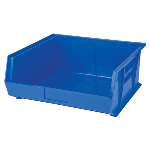 Stack & Hang Bin, 16-1/2" W x 7" H x 14-3/4" D, Blue Brunswick Fyr & Safety