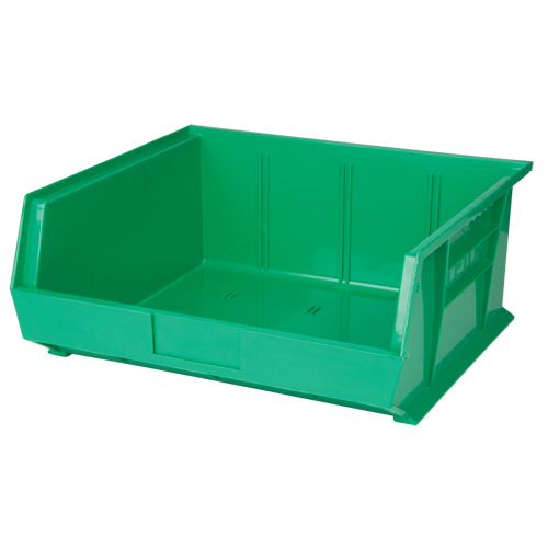 Stack & Hang Bin, 16-1/2" W x 7" H x 14-3/4" D, Green Brunswick Fyr & Safety