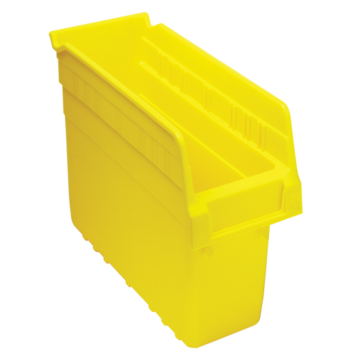 Bacs pour &eacute;tag&egrave;re Store-Max, 4-3/8" la x 8" H x 11-5/8" p, Jaune, Capacit&eacute; 44 lb Brunswick Fyr & Safety