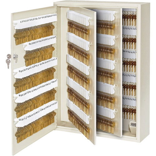Heavy-Duty Key Cabinet, 730 Keys, Beige Brunswick Fyr & Safety
