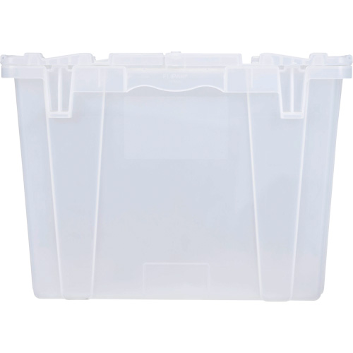 Bac emboîtable FP243C FliPak, 26,9" x 16,9" x 12,1", Transparent Brunswick Fyr & Safety