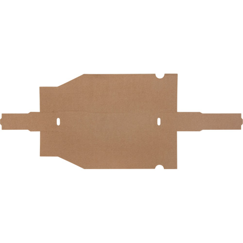 Boîtes profondes en carton ondul&eacute;, 1-15/16" la x 11-1/4" p x 4-1/2" h, Beige Brunswick Fyr & Safety