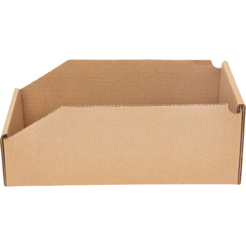 Boîtes profondes en carton ondul&eacute;, 5-3/4" la x 11-1/4" p x 4-1/2" h, Beige Brunswick Fyr & Safety