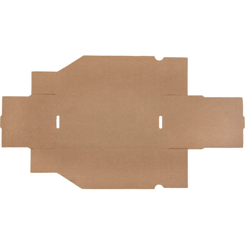 Boîtes profondes en carton ondul&eacute;, 5-3/4" la x 11-1/4" p x 4-1/2" h, Beige Brunswick Fyr & Safety