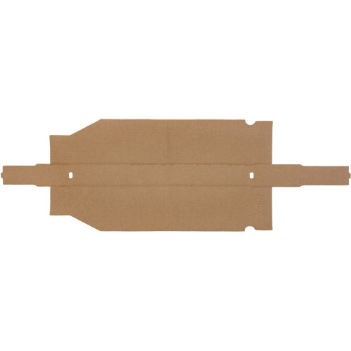 Boîtes profondes en carton ondul&eacute;, 2-7/8" la x 17-1/4" p x 4-1/2" h, Beige Brunswick Fyr & Safety