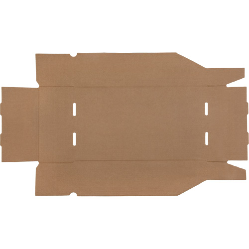 Deep Corrugated Parts Bins, 9-3/4" W x 17-1/4" D x 4-1/2" H, Beige Brunswick Fyr & Safety