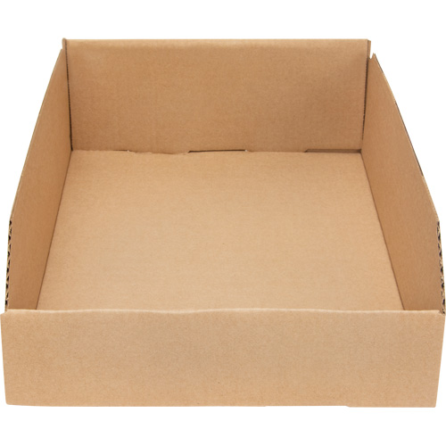 Boîtes profondes en carton ondul&eacute;, 11-3/4" la x 17-1/4" p x 4-1/2" h, Beige Brunswick Fyr & Safety