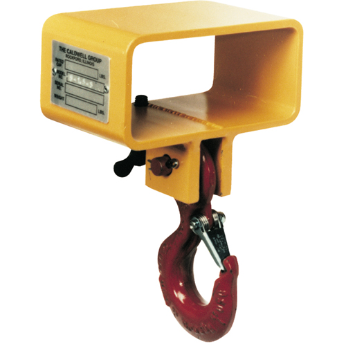 Crochets pour chariot &eacute;l&eacute;vateur, Ouverture des fourches 5-1/2" x 2-1/2" Brunswick Fyr & Safety