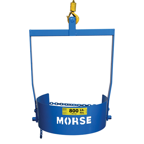 Drum Lifters - Manual Tilt, 55 US gal. (45 Imperial Gal.) Drum Size, 800 lbs./363 kg. Cap. Brunswick Fyr & Safety