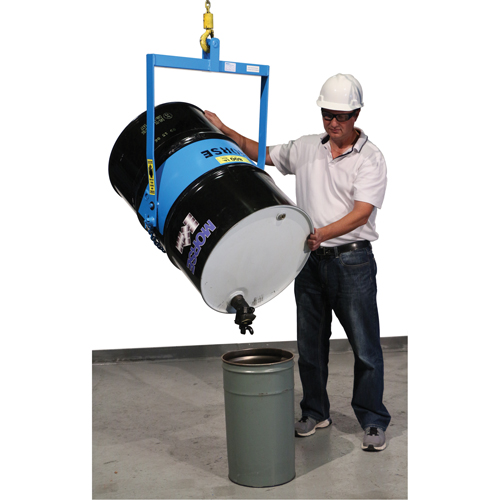 Drum Lifters - Manual Tilt, 55 US gal. (45 Imperial Gal.) Drum Size, 800 lbs./363 kg. Cap. Brunswick Fyr & Safety
