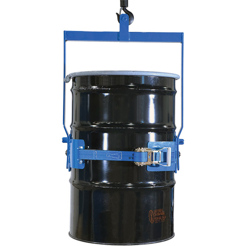 Manual Tilt Drum Lifter Kit, 55 US gal. (45 Imperial Gal.) Drum Size, 800 lbs./363 kg. Cap. Brunswick Fyr & Safety