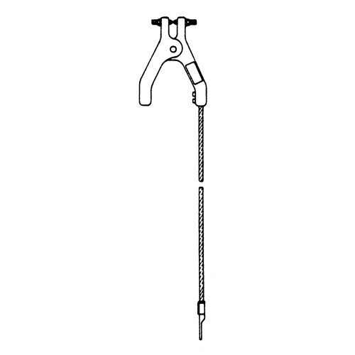 Assemblages robustes de cables de masse et de mise &agrave; la terre - Pinces & raccordement a/borne d'extr&eacute;mit&eacute; de 1/4" Brunswick Fyr & Safety