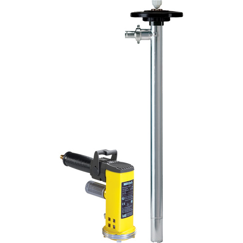 Pompes &agrave; tambour &agrave; air comprim&eacute;, Acier inoxydable, 26 gal./min Brunswick Fyr & Safety