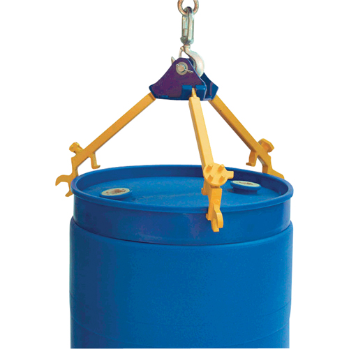 Multi-Purpose Overhead Drum Lifter with Wrenches, 30 - 55 US Gal. (25 - 45 Imperial Gal.), 800 lbs./362 kg. Cap. Brunswick Fyr & Safety