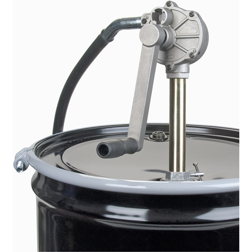 Rotary Type Drum Pump, Aluminum, Fits 15-55 Gal., 6-3/4 oz. per revolution Brunswick Fyr & Safety