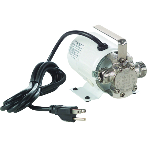 Pompes de transfert &agrave; amorçage automatique, non submersibles en laiton plaque - Pompe seulement, 115 V, 360 gal./h, 1/10 CV Brunswick Fyr & Safety