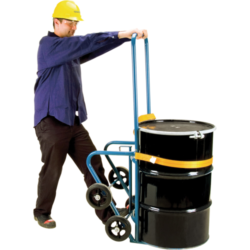 Diables &agrave; barils tout-en-un, Fabriqu&eacute; en Acier, 25 - 55 gal. US (20 - 45 gal. imp.) Brunswick Fyr & Safety