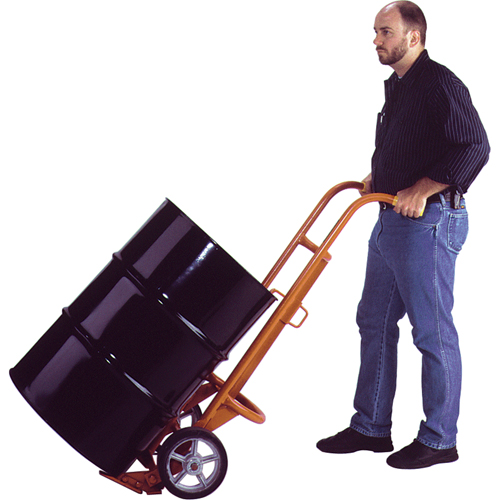 Ergonomic Drum Trucks, Steel Construction, 55 - 85 US Gal. (45 - 70 Imperial Gal.) Brunswick Fyr & Safety