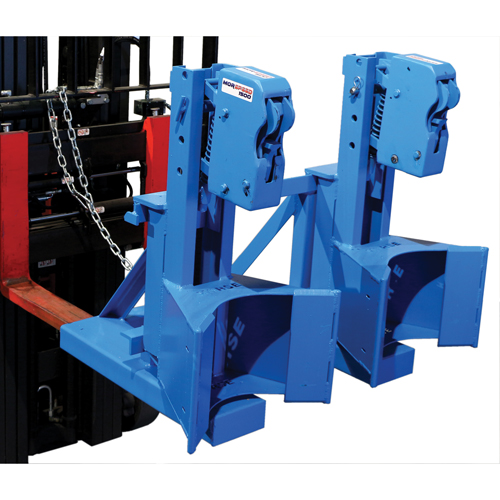 MORSPEED 1500 Forklift Drum Handler, For 55 US gal. (45 Imperial Gal.) Brunswick Fyr & Safety