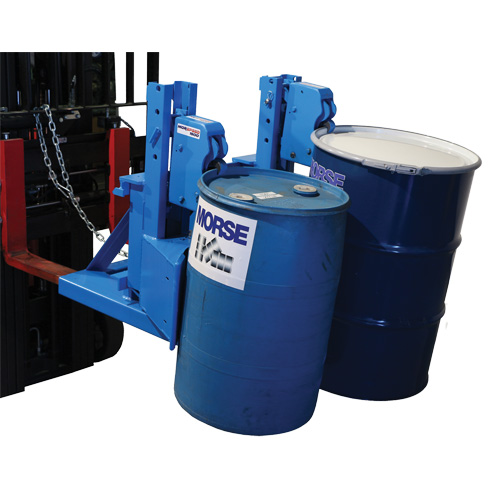 MORSPEED 1500 Forklift Drum Handler, For 55 US gal. (45 Imperial Gal.) Brunswick Fyr & Safety