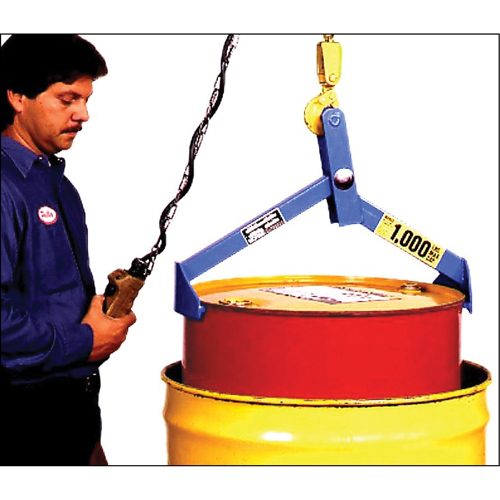 Leveur de baril et Overpack, 55 - 85 gal. US (45 - 70 gal. imp.), Cap. 1000 lb/454 kg Brunswick Fyr & Safety