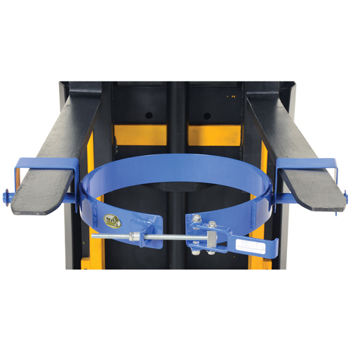 Tilting Drum Ring, 55 US gal. (45 Imperial Gal.) Drum Size, 1200 lbs./544 kg Cap. Brunswick Fyr & Safety