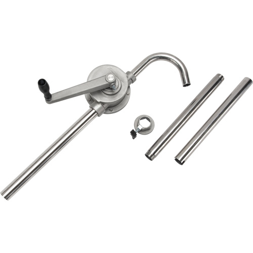 Rotary Type Drum Pump, Stainless Steel, Fits 55 Gal., 12 oz./Stroke Brunswick Fyr & Safety