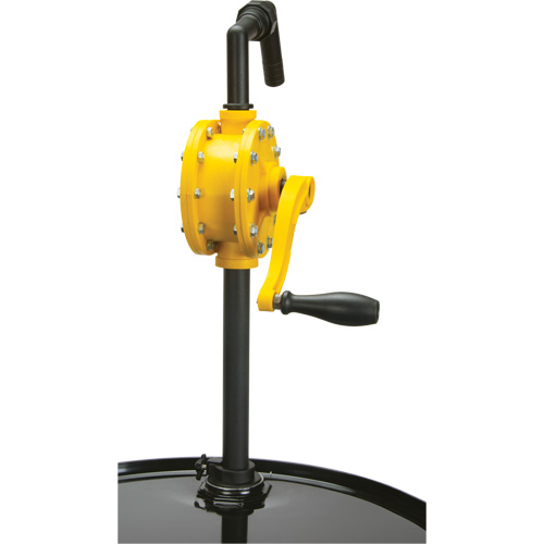 Rotary Type Drum Pump, Polypropylene, Fits 15 - 55 US Gal., 8 oz./Stroke Brunswick Fyr & Safety