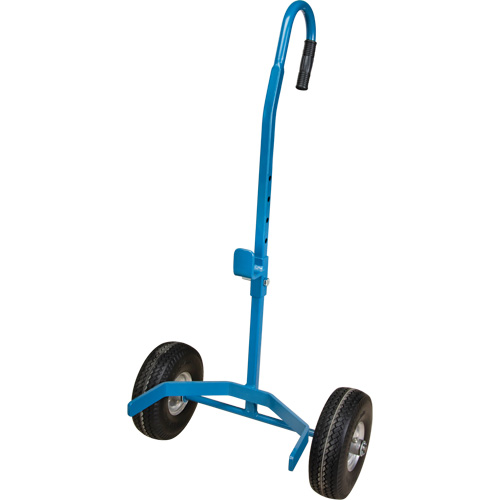 Cylinder Cart, Flat-Free Wheels, 15-1/2" W x 14-1/4" L Base, 600 lbs. Brunswick Fyr & Safety