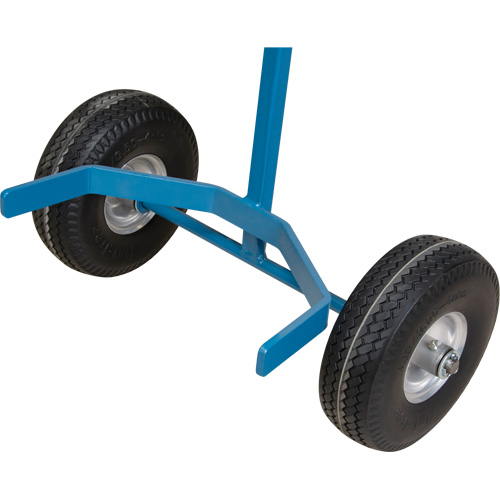Cylinder Cart, Flat-Free Wheels, 15-1/2" W x 14-1/4" L Base, 600 lbs. Brunswick Fyr & Safety
