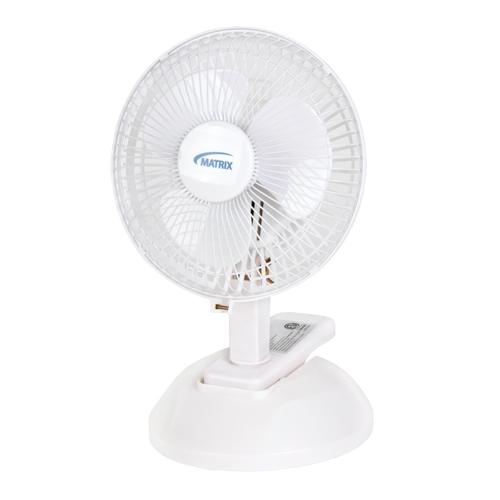 Ventilateur &agrave; pince & de bureau, Diam&egrave;tre 6", 2 vitesses Brunswick Fyr & Safety